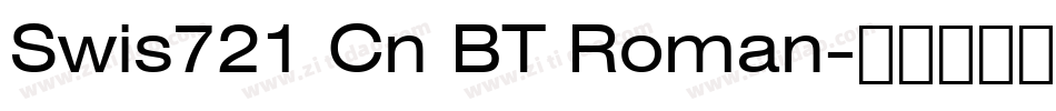 Swis721 Cn BT Roman字体转换